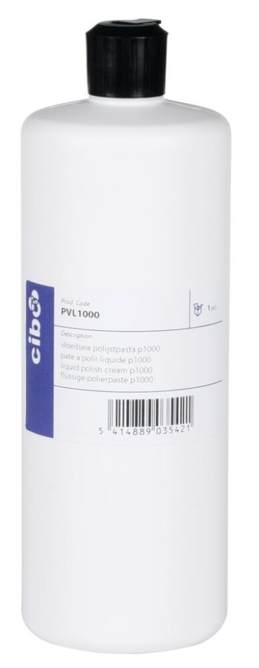 Liquid polishing paste